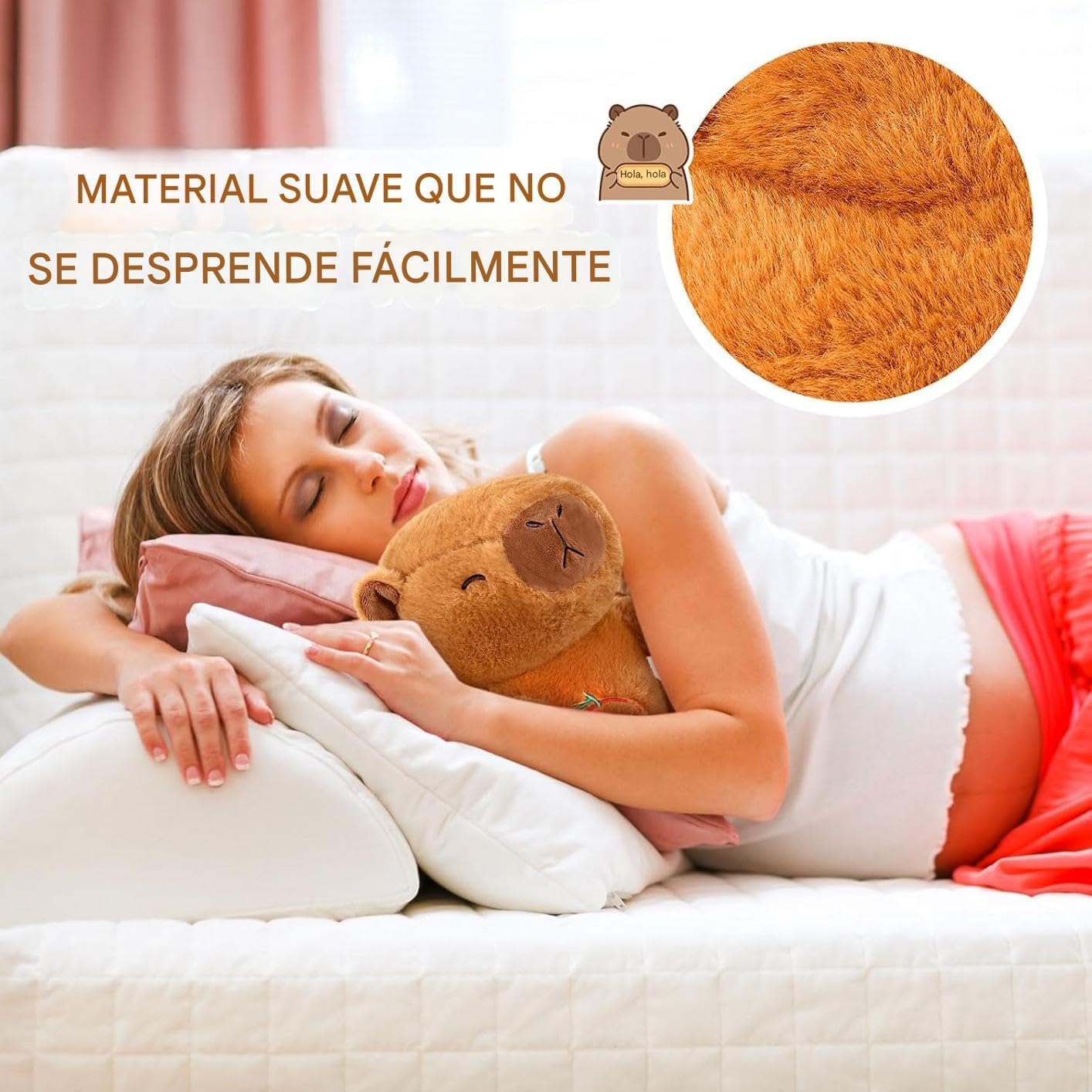 Capibara de Peluche para Alivio Ansiedad